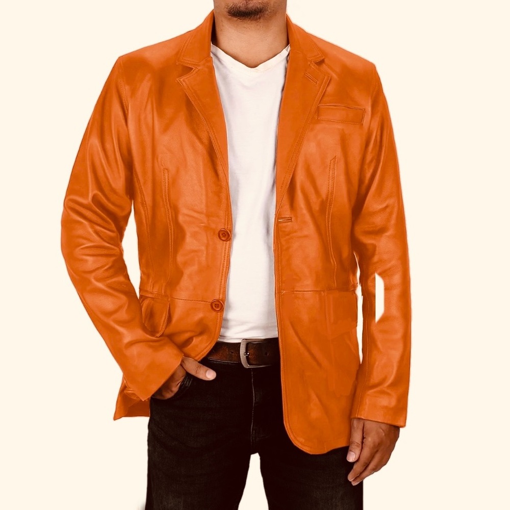 Mens Wilson Leather Sport Coat